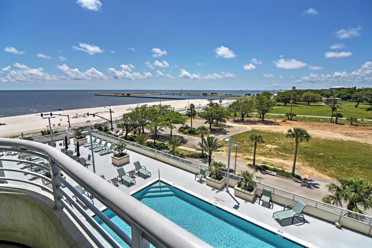 Beachside Biloxi Club Condo Balcony With Ocean View Εξωτερικό φωτογραφία